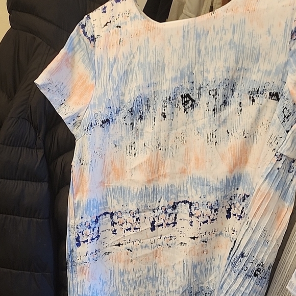 Pleated Multicolor Dress - Picture 2 of 5